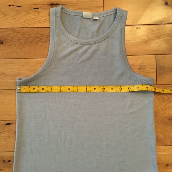 Arctic Blue Knit Tank Top - Picture 12 of 14